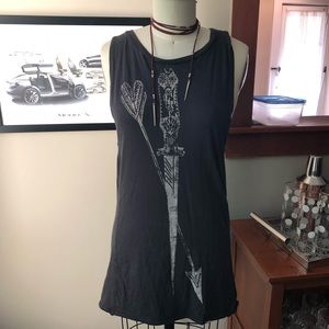 Free People Twist Back Tunic